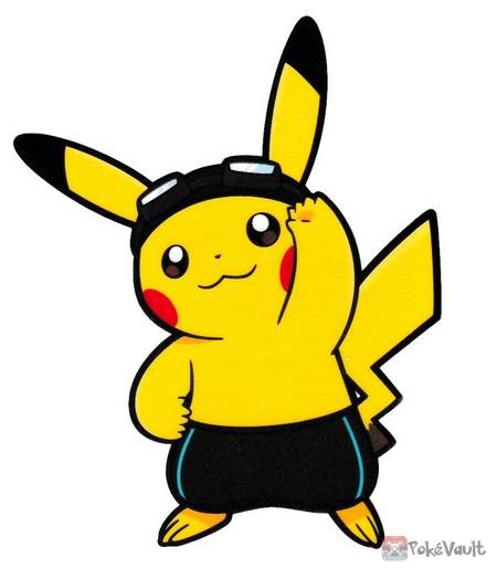 Pokemon Center 2020 Pikachu Basketball Pokemon Sports Large Sticker