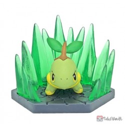 Pokemon Turtwig Diorama Collect Fire Grass Takara Tomy Figure