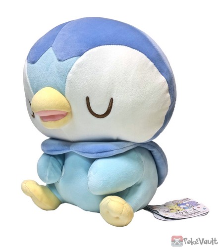 Pokemon Piplup Sleeping Takara Tomy Poke Peace Large Plush Toy