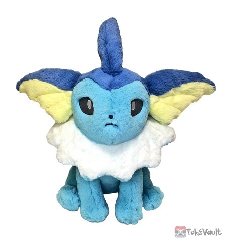 Pokemon Center Vaporeon Large Fluffy Hugging Plush Toy