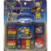 NM Pokemon Shiny LITTEN+ROWLET+POPPLIO Green/Red/Blue PLASTIC COIN Promo SunMoon