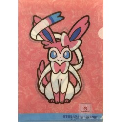 Pokemon Center 2017 Eevee Collection Campaign Sylveon A4 Size Clear File Folder