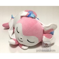 sleeping sylveon poké plush