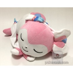 sleeping sylveon plush