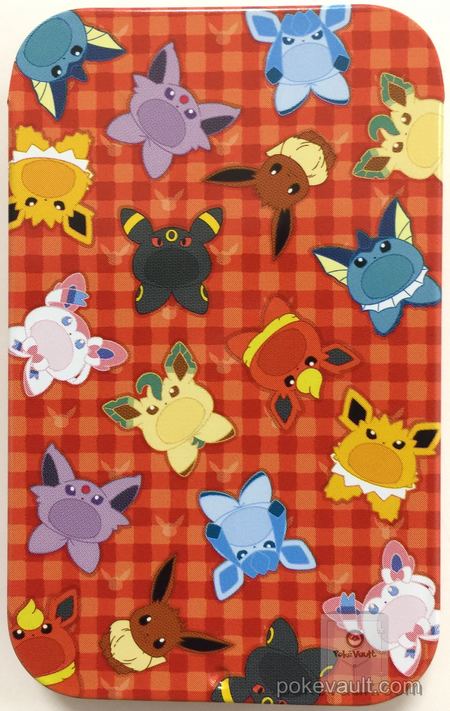 Pokemon Center 2017 Eevee Poncho Campaign RANDOM Candy Collector Tin