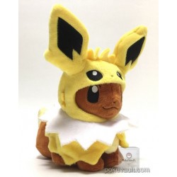 Pokemon Center 2017 Eevee Poncho Campaign Jolteon Plush Toy