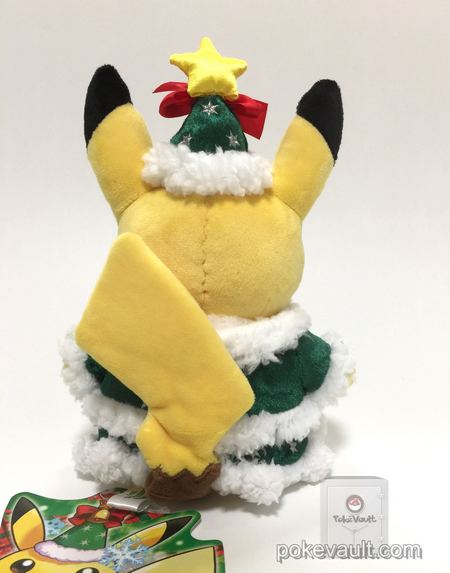 pikachu christmas stuffed animal