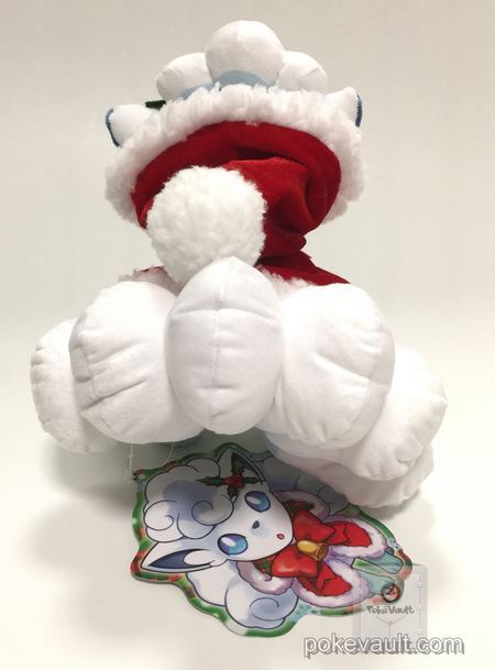 alolan vulpix christmas plush