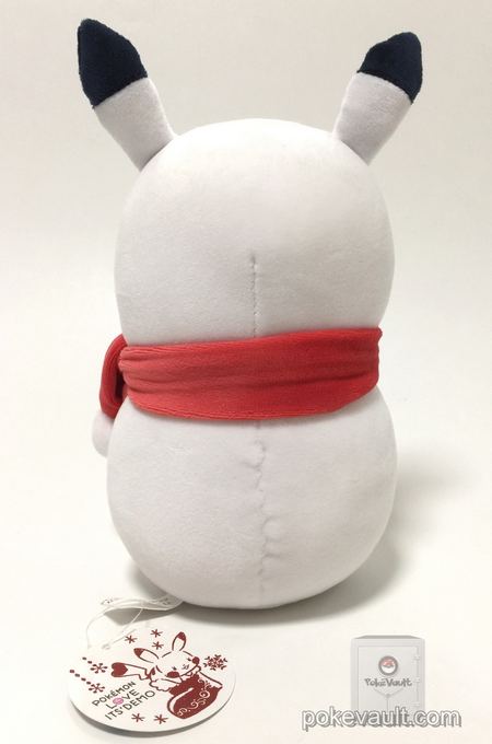 snowman pikachu plush