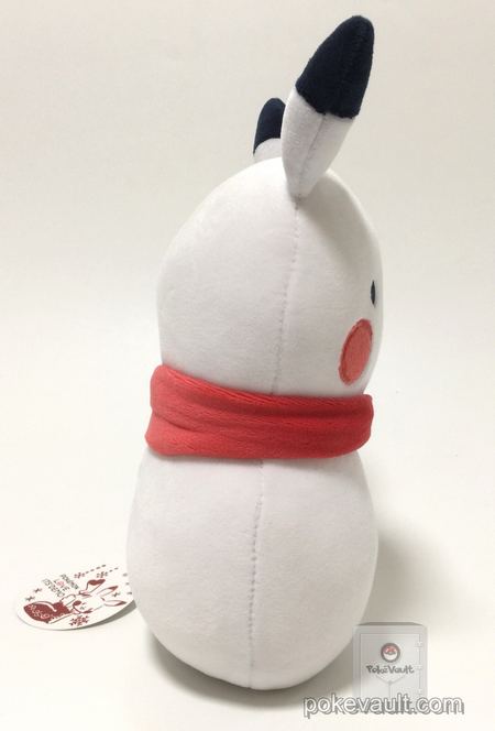 snowman pikachu plush