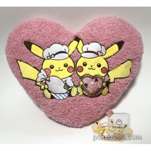 pikachu heart plush