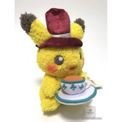 Pokemon Center 2018 Pokemon Meets Karel Capek Campaign Pikachu Plush Toy (Silk Hat Version)