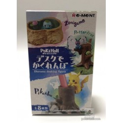 Pokemon Center 2018 Re-Ment Desktop Figure Hide & Seek On Your Desk Series Dugtrio (Inkan Stamp Stand)