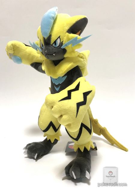 life size pokemon plush zeraora