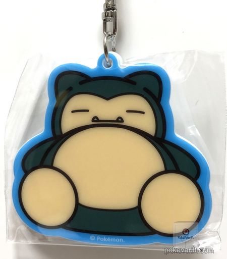 snorlax plush keychain