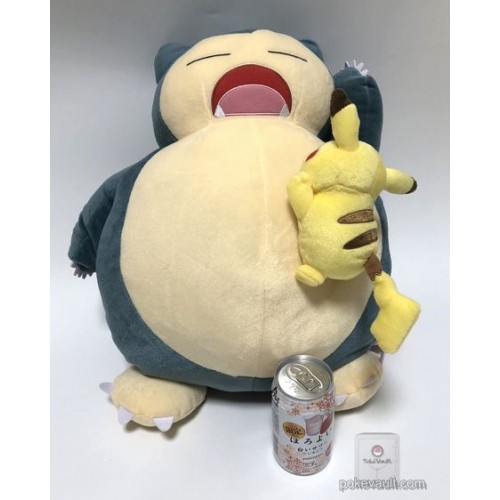 pikachu snorlax plush