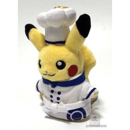 Details about   Pokemon Cafe Exclusive Chef Pikachu Plush Keychain 