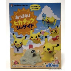 Pokemon Center 2018 Pikachu Seaside Series Pikachu Sandygast Figure (Version #8 Sand)