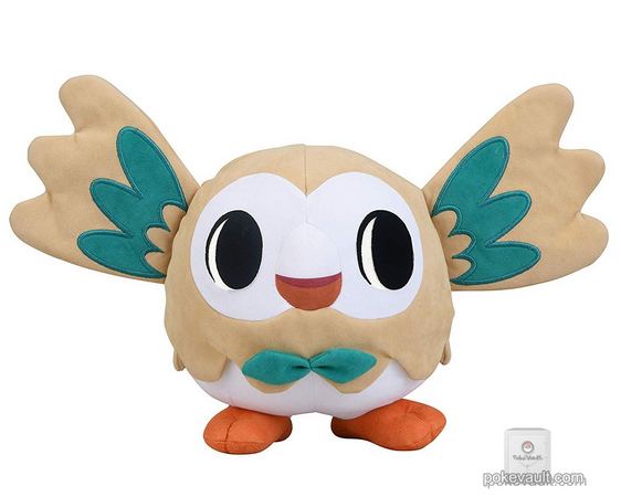 pokemon rowlet plush