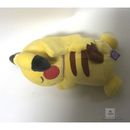 takara tomy pokemon sleeping friend pikachu stuffed plush