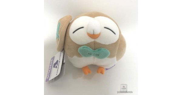 sleeping rowlet plush