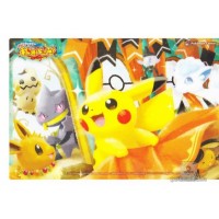 Pokemon Center 2017 Halloween Ghost Party Mimikyu Shiny Mimikyu Bewear  Pikachu Jumbo Clear Plastic Bromide Promo Card (Version #3) NOT SOLD IN  STORES