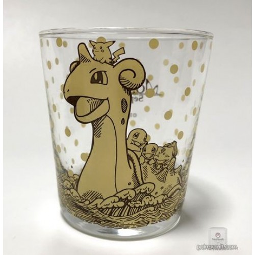 Pokemon Center 18 Sepia Graffiti Lapras Pikachu Charmander Bulbasaur Squirtle Glass