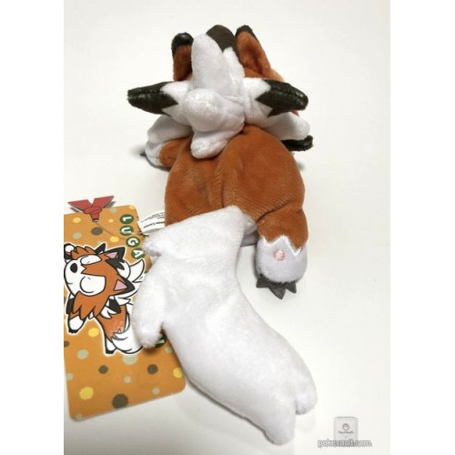 Pokemon Center 2018 Kuttari Series #7 Lycanroc Dusk Form Bean Bag Plush ...