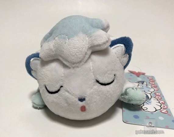 sleeping alolan vulpix kuttari cutie plush