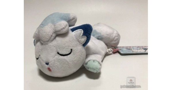 sleeping alolan vulpix kuttari cutie plush