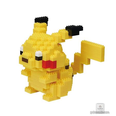 Pokemon Center 2018 Nano Block Large Size Pikachu Figure Deluxe Edition