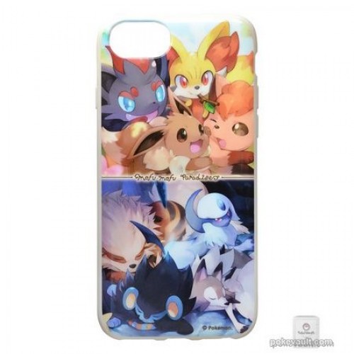 Pokemon Center 2018 Mofu-Mofu Paradise Campaign Eevee Luxray Arcanine & Friends iPhone 6/6s/7/8 Mobile Phone Soft Cover (Version #2)