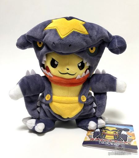 pikachu garchomp plush