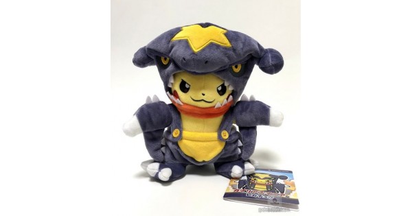 pikachu garchomp plush