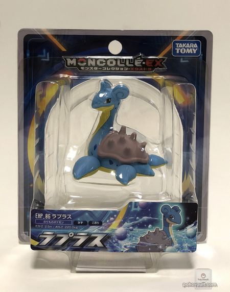 Pokemon 2018 Lapras Takara Tomy Monster Collection Moncolle EX Hyper ...