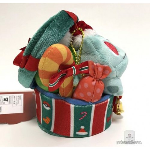 christmas bulbasaur plush