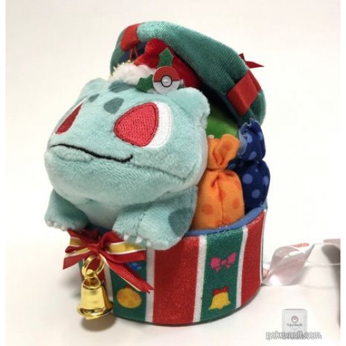 christmas bulbasaur plush