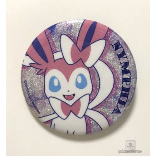 Japanese Pokemon center Pokemon with you Sylveon Tin Can Badge 