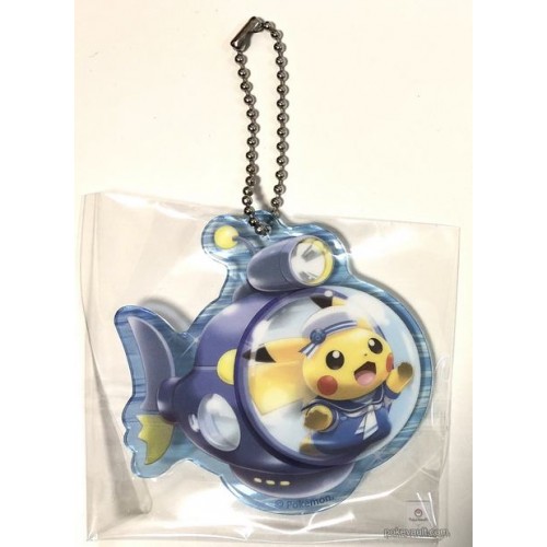 Pokemon Center Yokohama Renewal Pikachu Acrylic Keychain 3