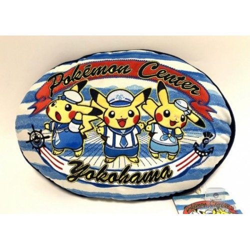 Pokemon Center Yokohama 2018 Renewal Opening Campaign Pikachu Pelipper Plush Toy Cushion