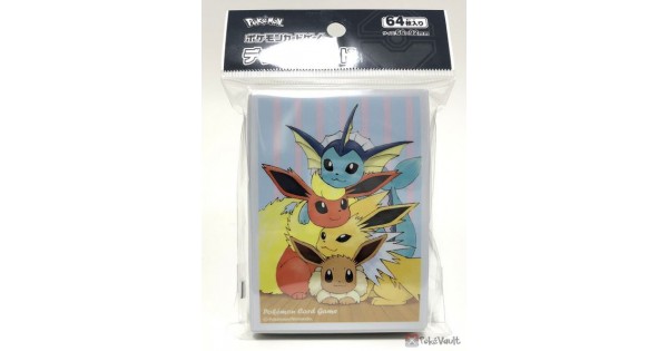 Pokemon Card Deck Shield Card Sleeves Eevee and Friends Vaporeon Flareon Jolteon 