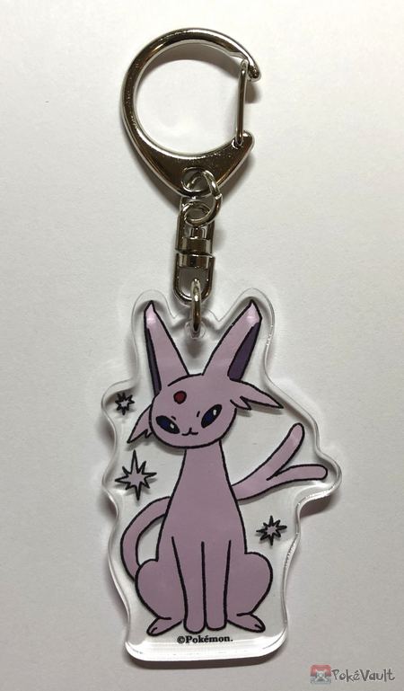 Pokemon Center 2018 Project Eevee Series Espeon Acrylic Keychain Charm