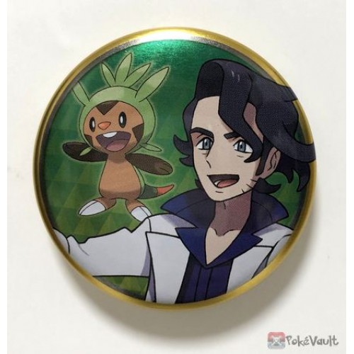 Pokemon Center 2018 Kalos Badge Collection Professor Sycamore Chespin ...