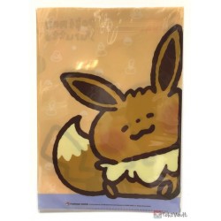 Pokemon Center 2018 Pokemon Yurutto Campaign #2 Eevee Pikachu Butterfree Magikarp & Friends Set of 2 A4 Size Clear File Folders