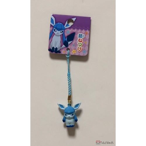 Pokemon Center 2018 Glaceon Mobile Phone Strap Bell Charm