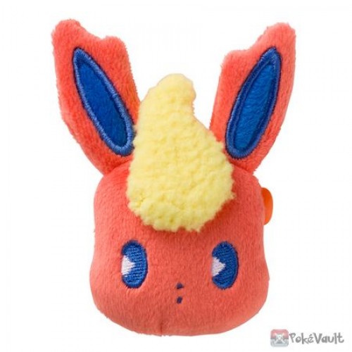 Pokemon Center 2019 Mix Au Lait Campaign Flareon Plush Pin Badge