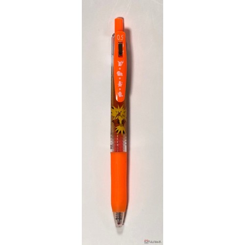 Pokemon Center 2018 Zapdos Ball Point Pen (Neon Orange)