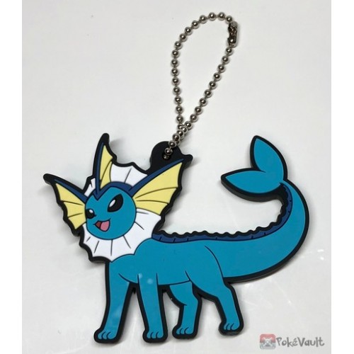 Pokemon Center 2019 Eevee Special Rubber Mascot Collection #2 Vaporeon Rubber Keychain