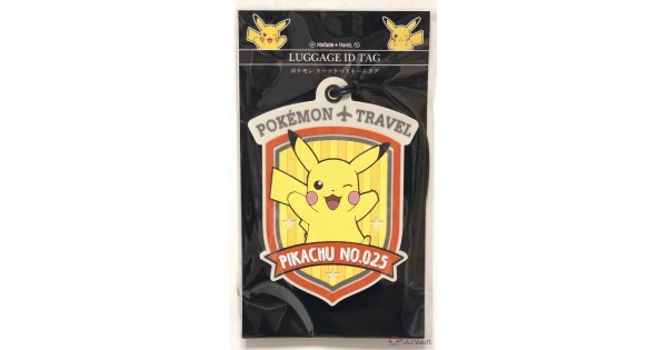 pokemon luggage tag