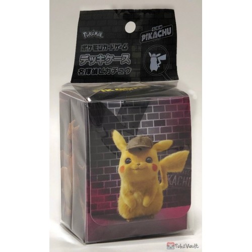 New Pokemon Card Game Detective Pikachu Deck Box And Sleeves 